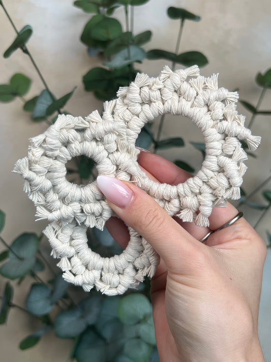 Sphere Stand - Macrame Natural Color (3 Sizes)