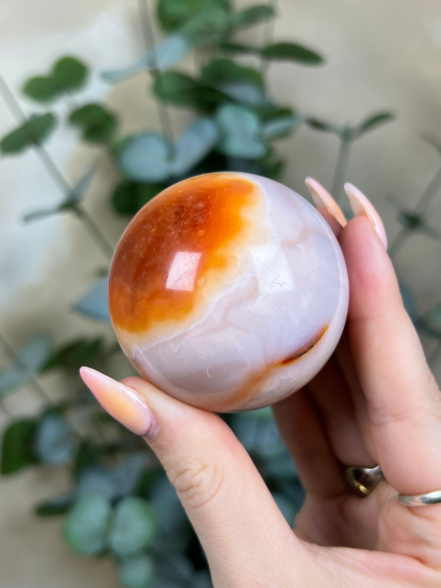 Carnelian Sphere, Brazilian (47AD)