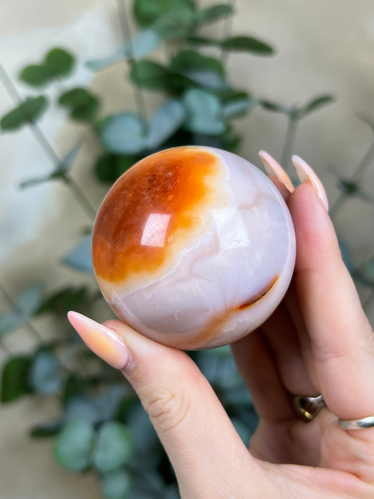 Carnelian Sphere, Brazilian (47AD)