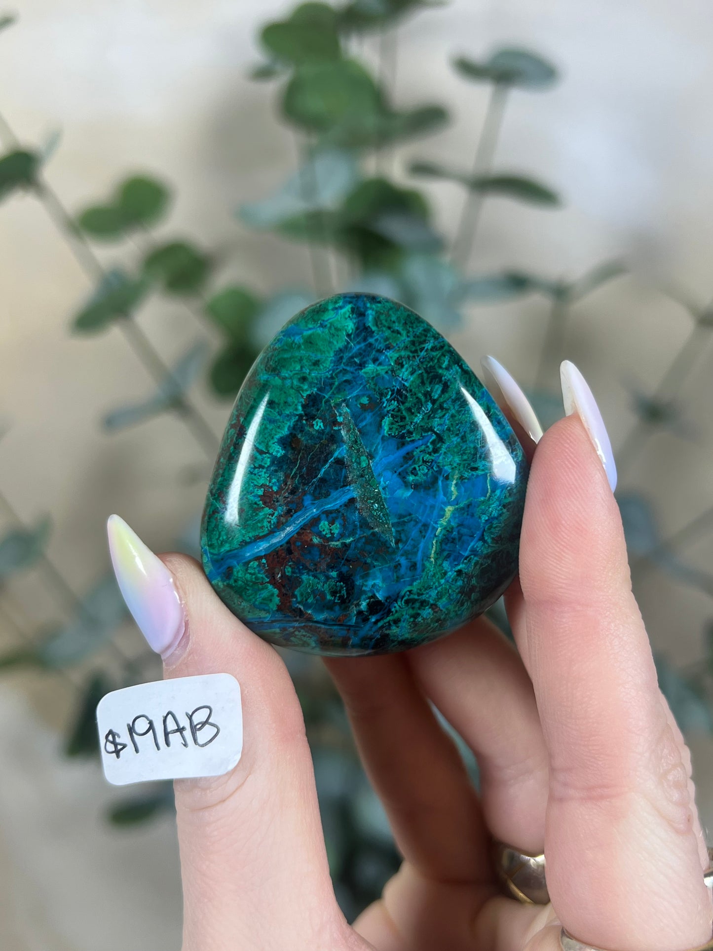 Malachite Chrysocolla Freeforms (18AD-37AA)