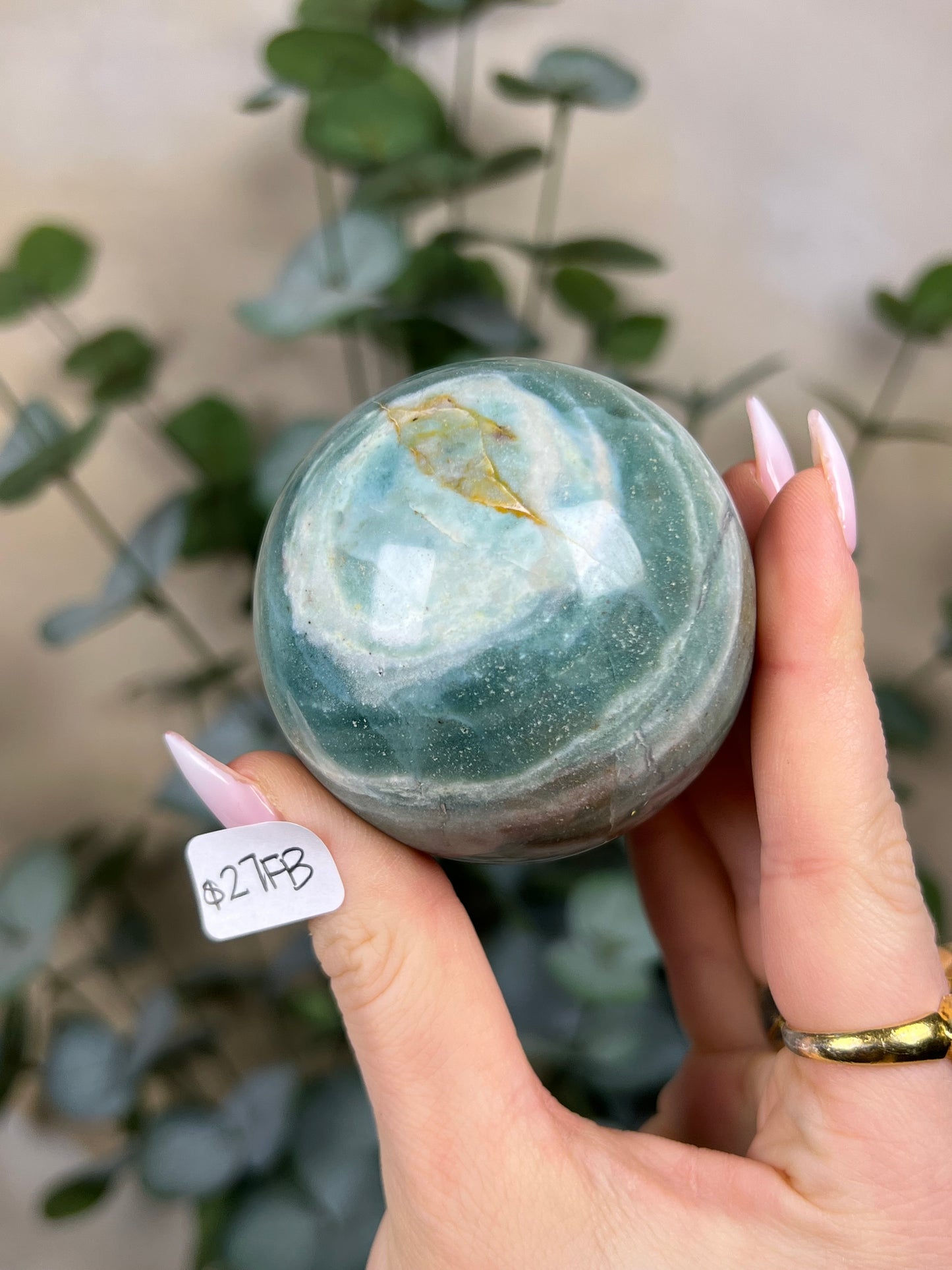 Sea Jasper Spheres (27FB, 27FC)