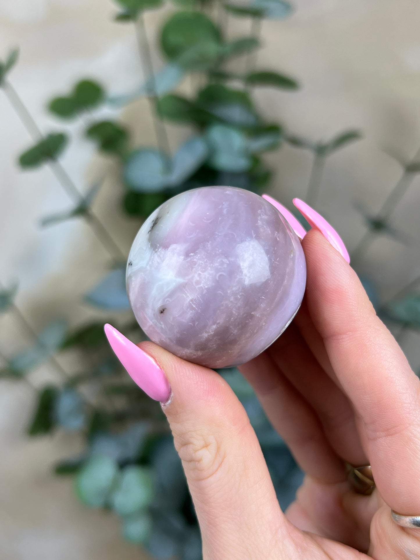 Pink Opal Sphere (22AH)
