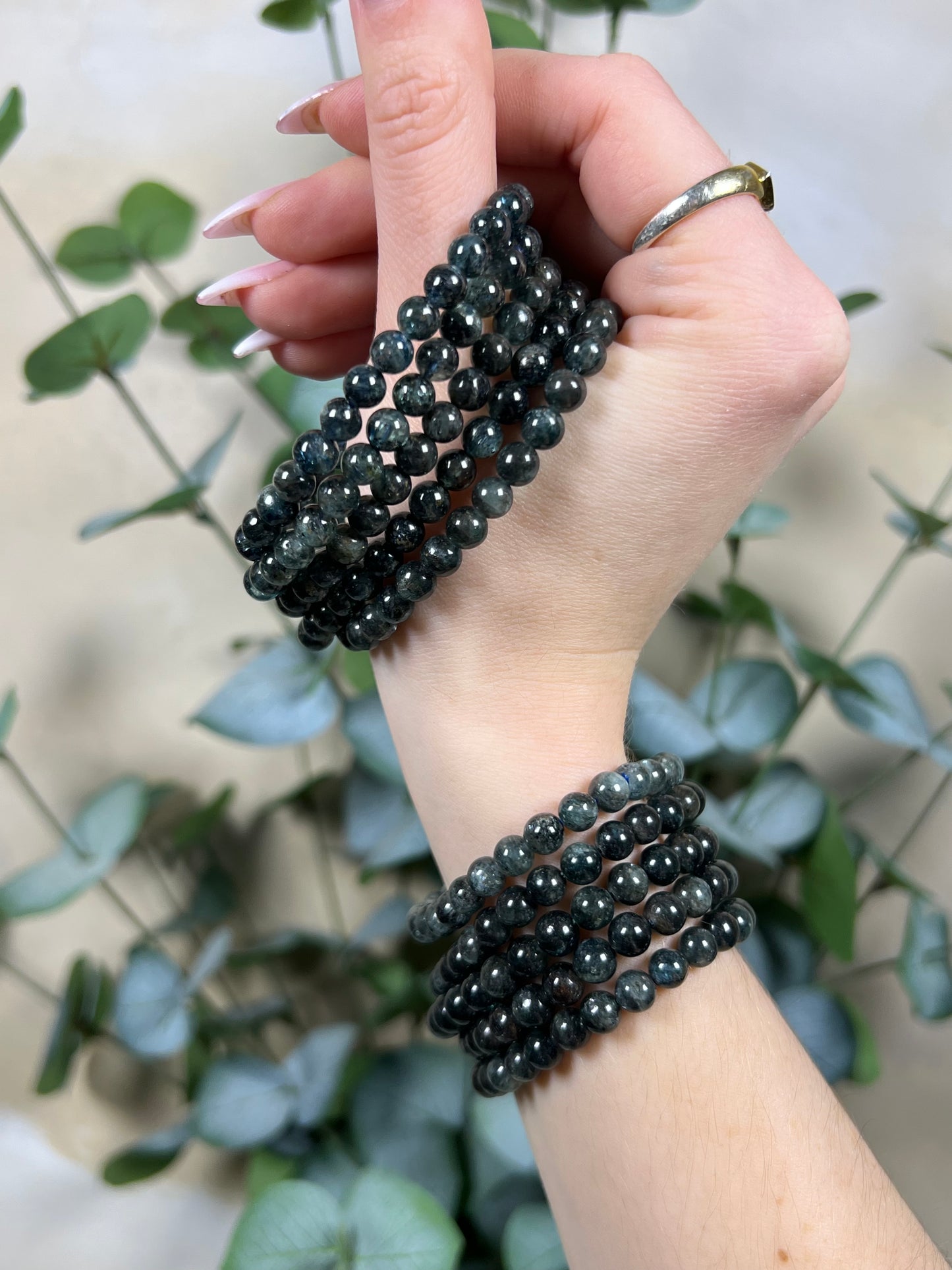 Dark Green / Blue Kyanite Bracelets