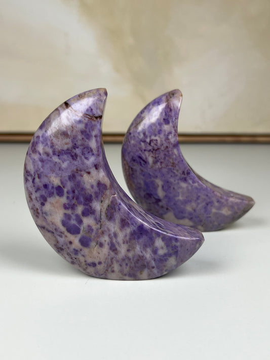 Lavender Jade Standing Moons (49EP, 49EQ)