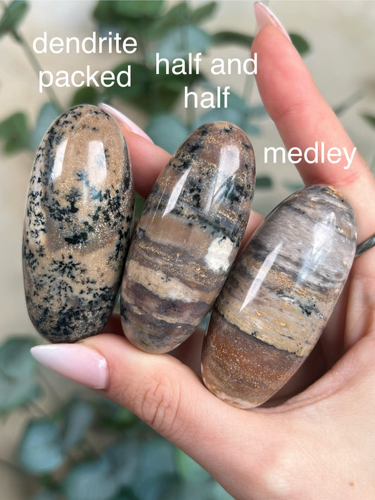 Dendritic Agate Shivas (3 options)