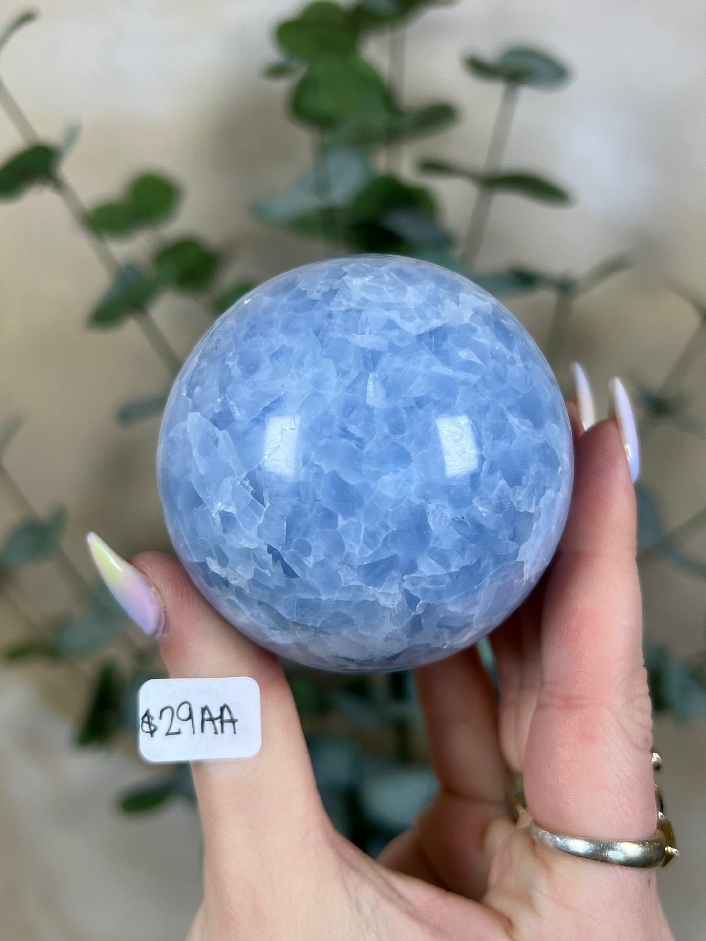 Blue Calcite Spheres (3 options)