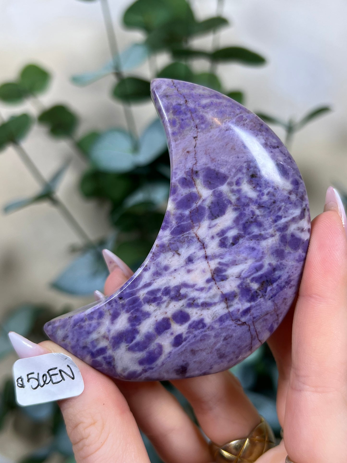 Lavender Jade Standing Moons (56EM, 56EN)