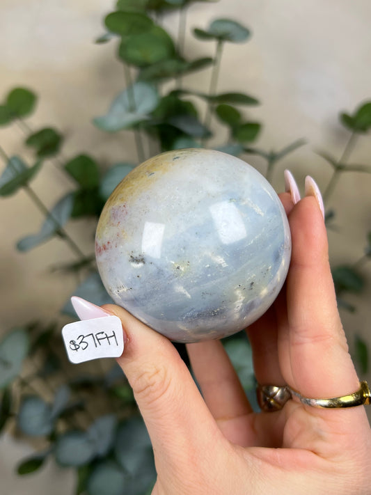 Sea Jasper Spheres (37FH, 40FM)