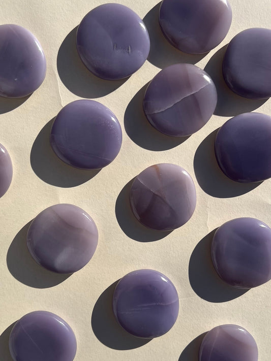 Lavender Fluorite Flat Stones