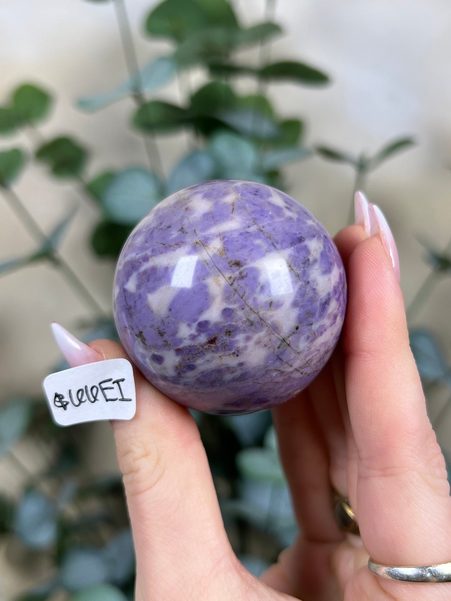 Lavender Jade Spheres (66EH, 66EI)