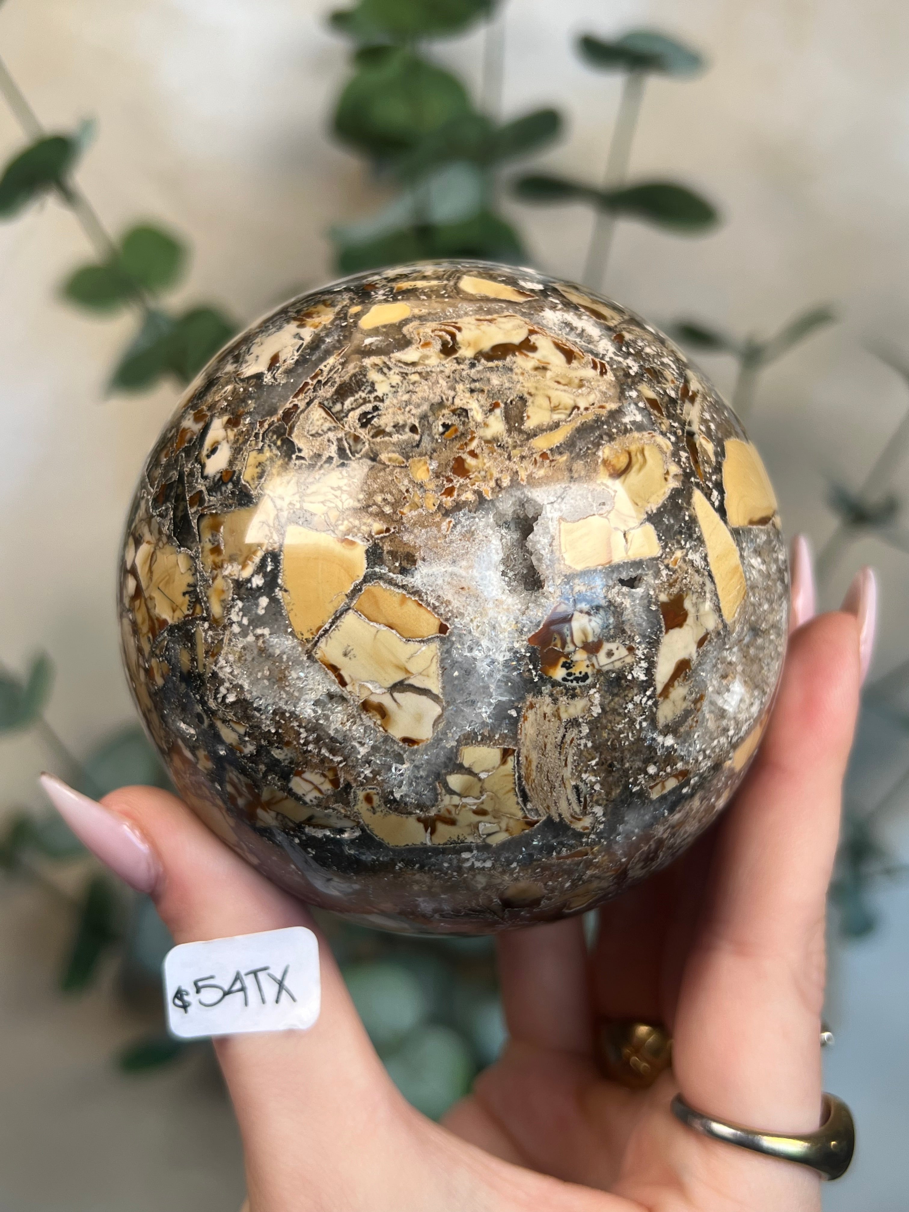 Ibis Jasper Spheres (3 options) – Calm and Collective Minerals