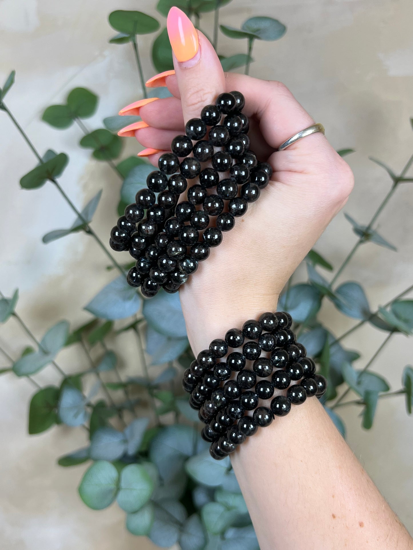 Garnet in Tourmaline Bracelets (2 sizes)