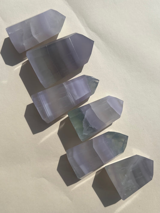 Yttrium Fluorite Towers (20-33, 6 options)