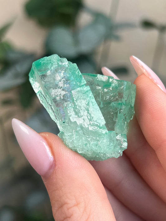 Green Halite with Display Block (80KD)