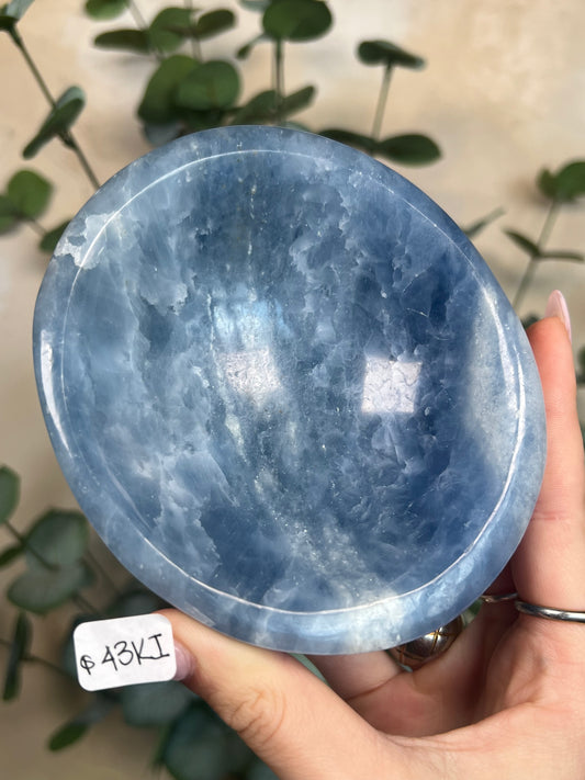 Blue Calcite Bowls (4 options)