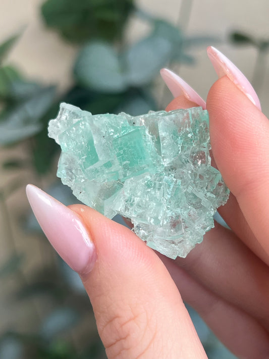 Green Halite with Display Block (65KI)