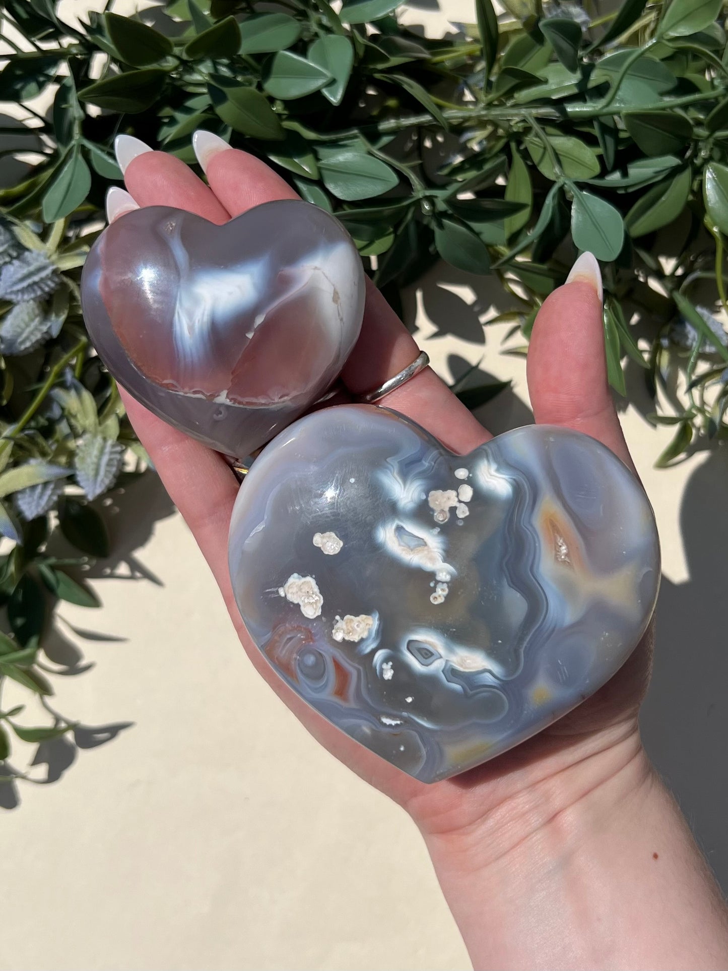 Agate Hearts (9AG, 24AB)