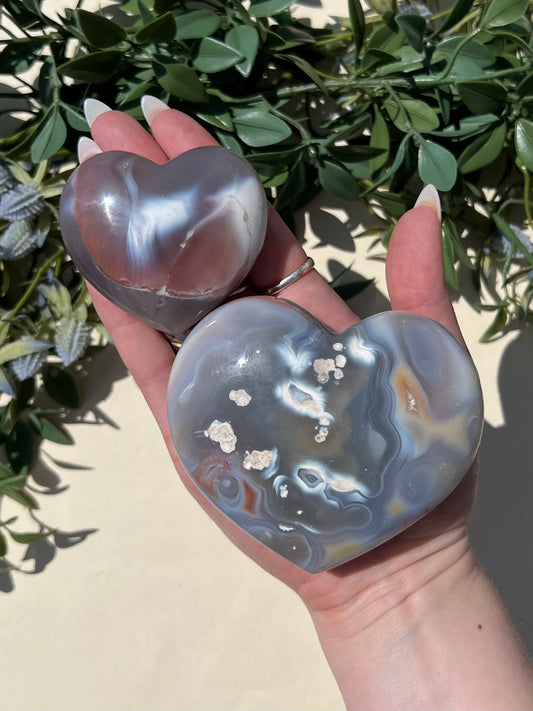 Agate Hearts (9AG, 24AB)