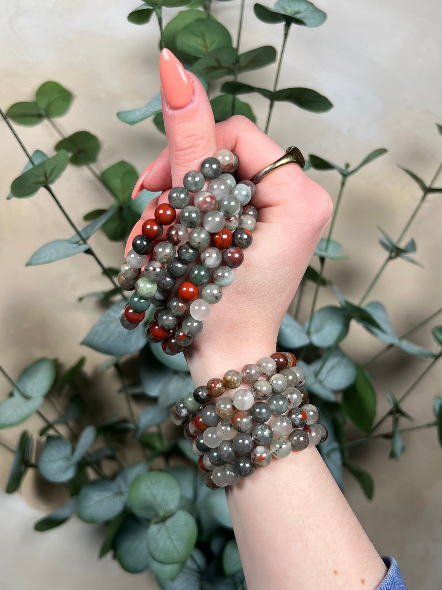 Bloodstone Bracelets