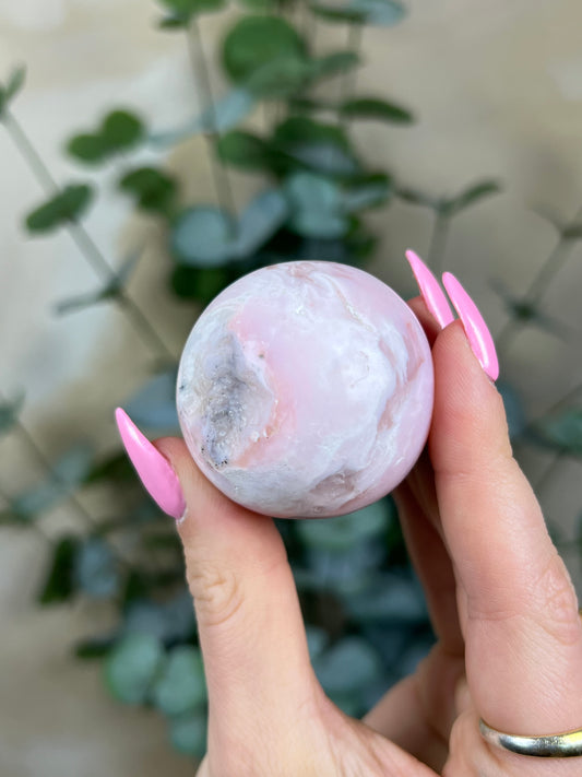 Pink Opal Sphere (24AK)