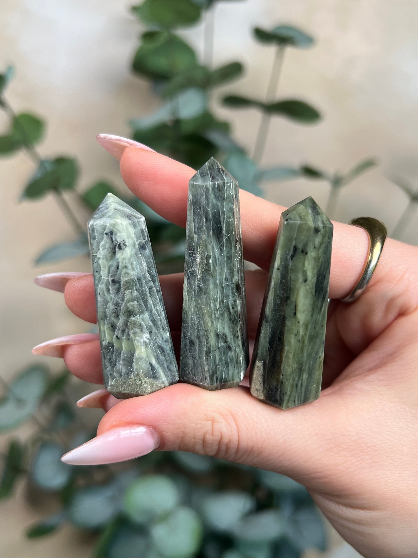 Nephrite Jade Towers, Canada (4 sizes)