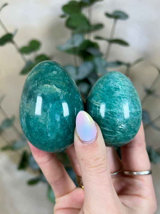 Amazonite Eggs (12AD, 15AE)