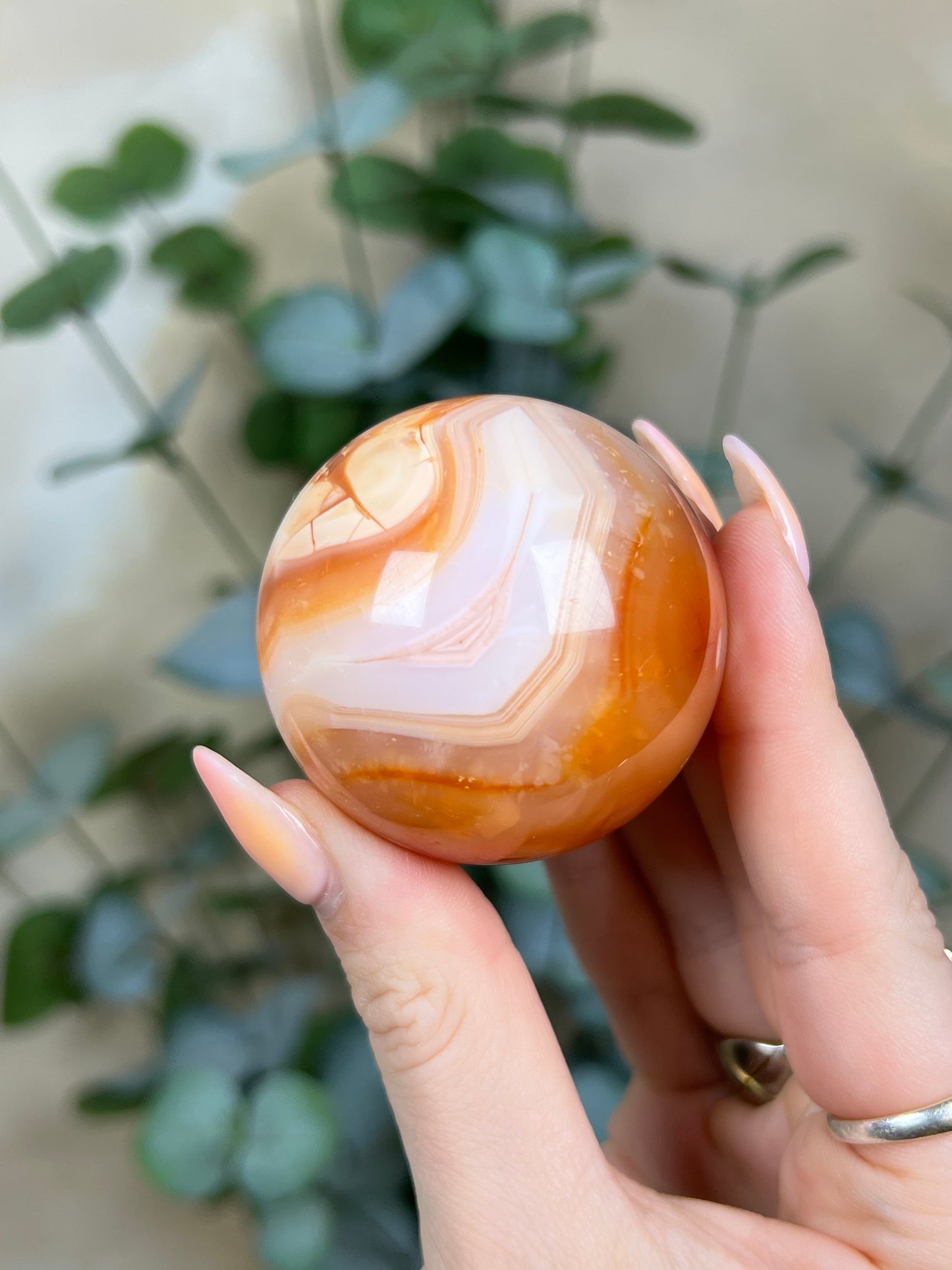 Carnelian Sphere, Brazilian (35AF)