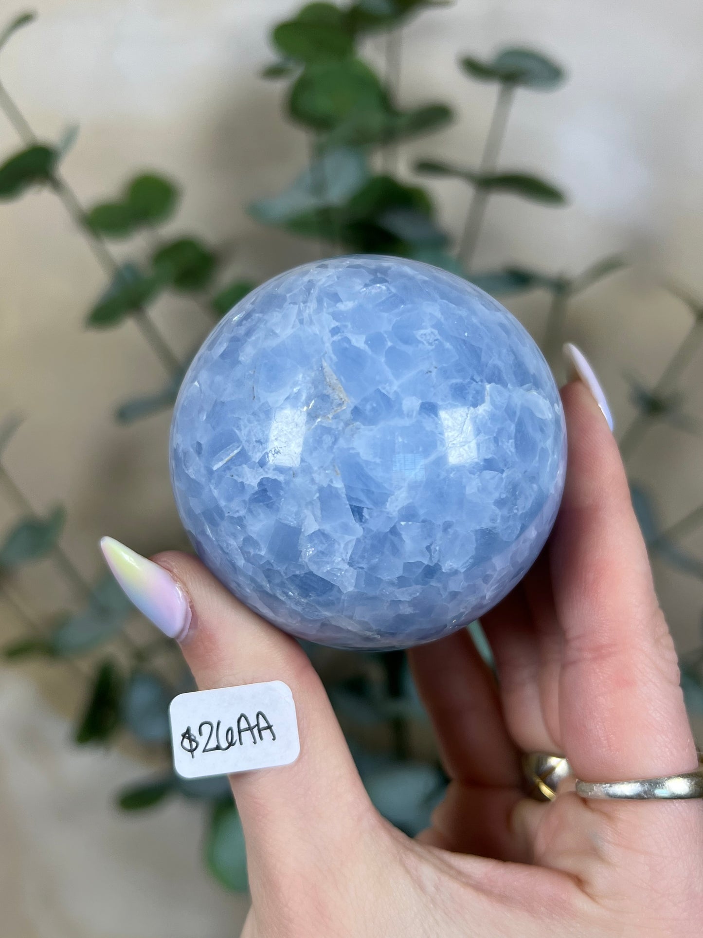 Blue Calcite Spheres (3 options)
