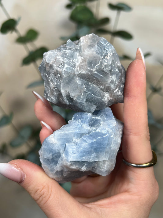 Blue Calcite Chunk