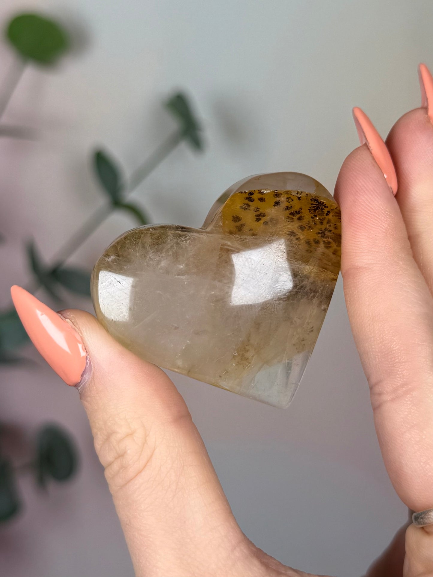 Dendritic Quartz Heart (20AW)