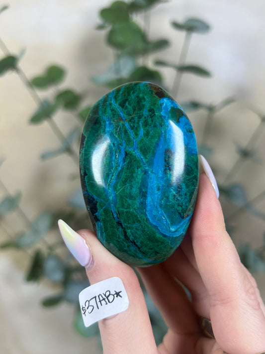 Malachite Chrysocolla Freeforms (37AB-61AA)