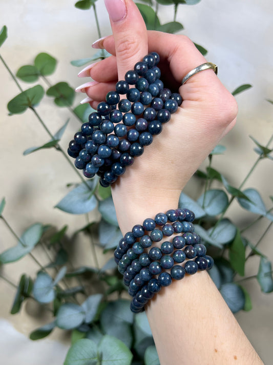 Ruby in Kyanite Bracelets