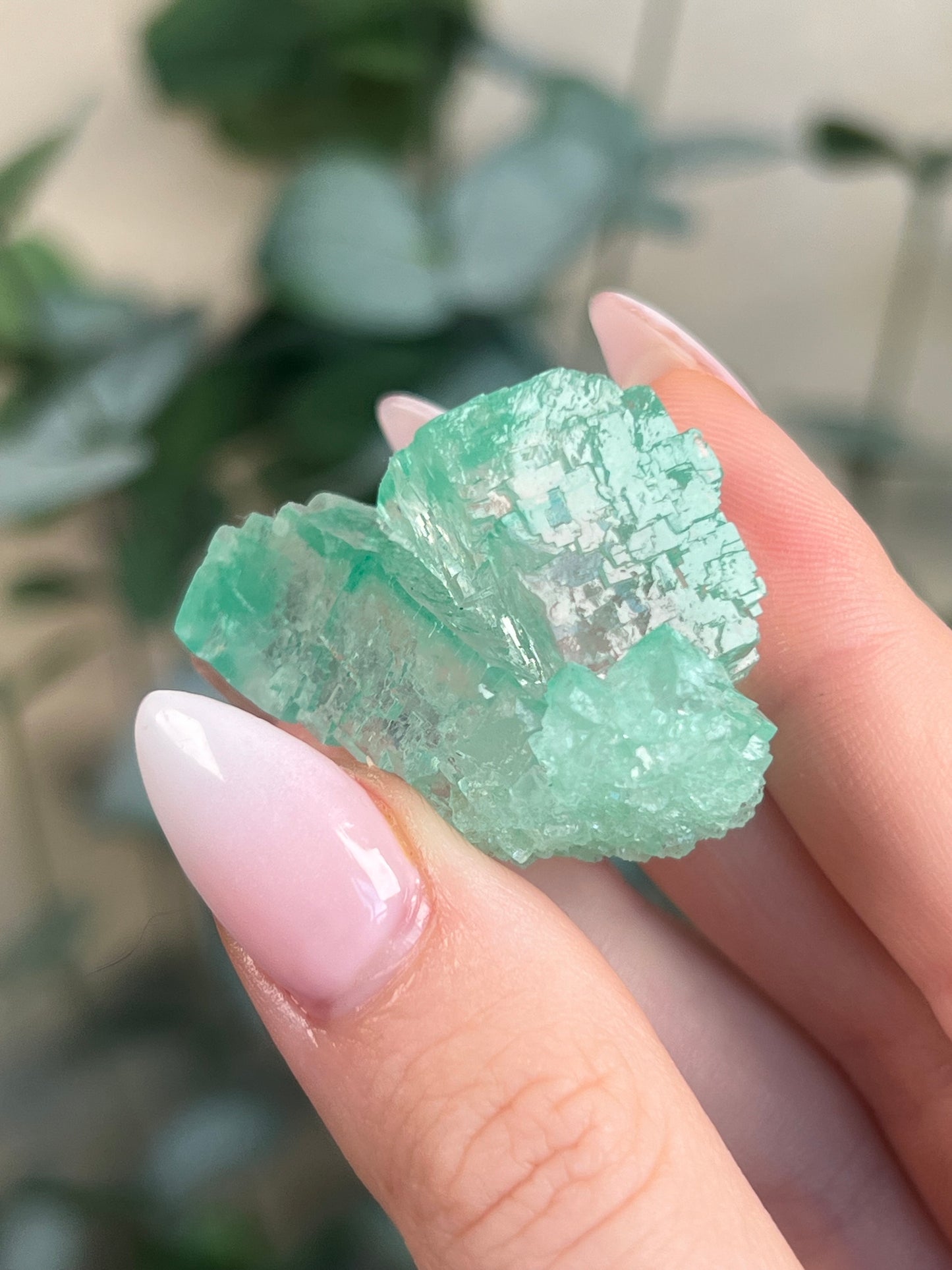 Green Halite with Display Block (80KD)