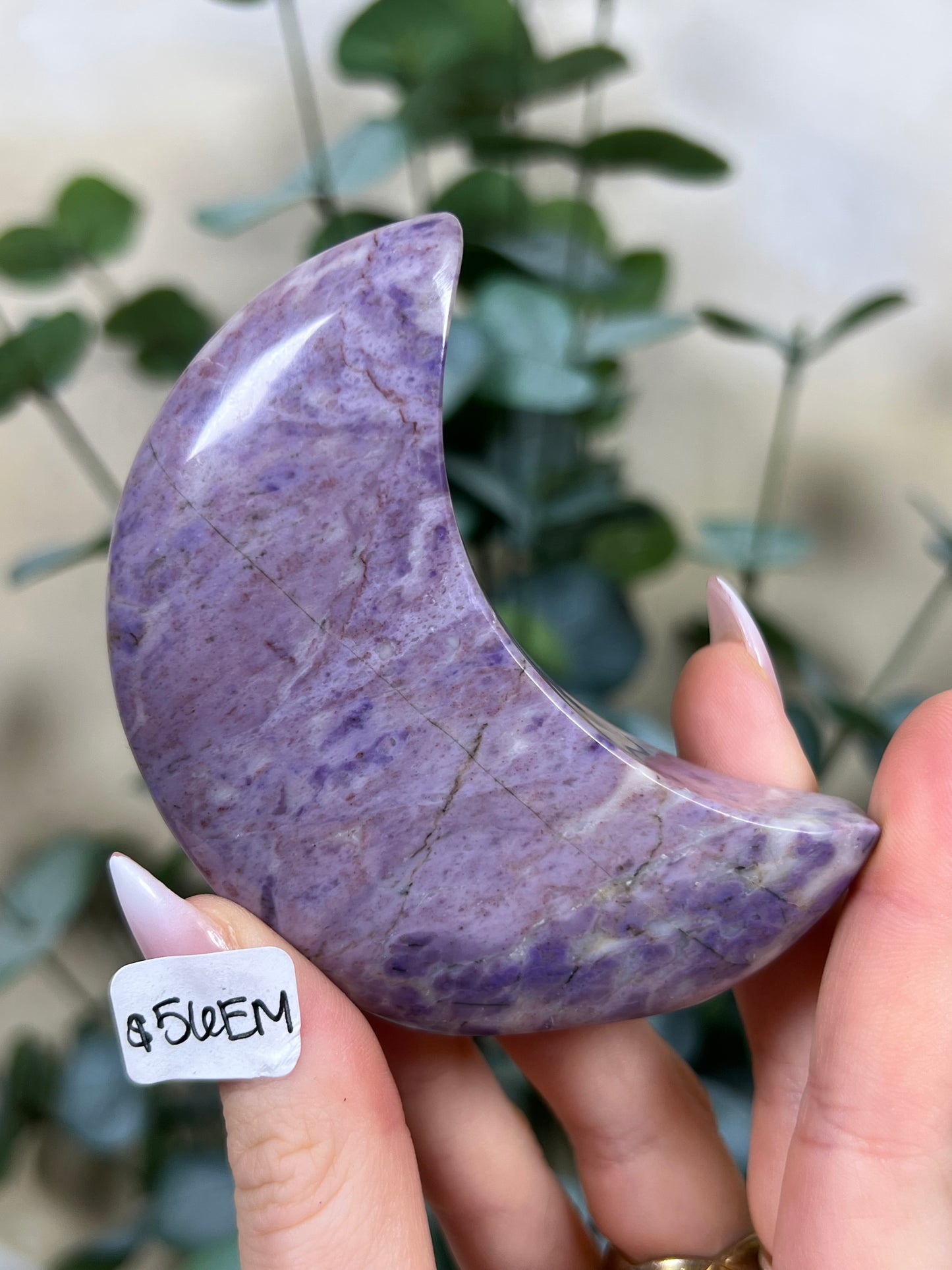 Lavender Jade Standing Moons (56EM, 56EN)
