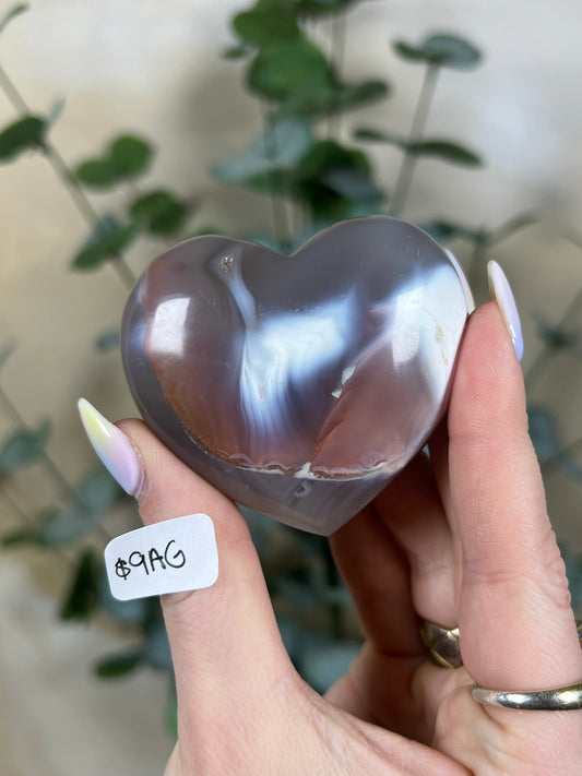 Agate Hearts (9AG, 24AB)