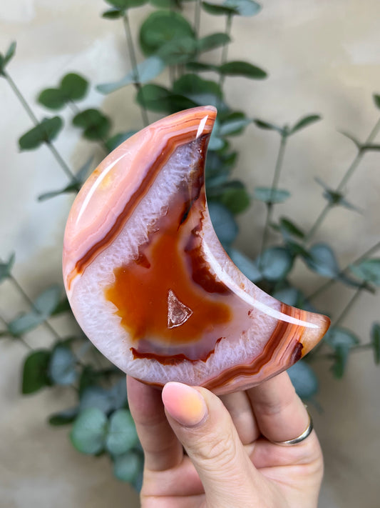 Carnelian Moon, Brazilian (44AE)