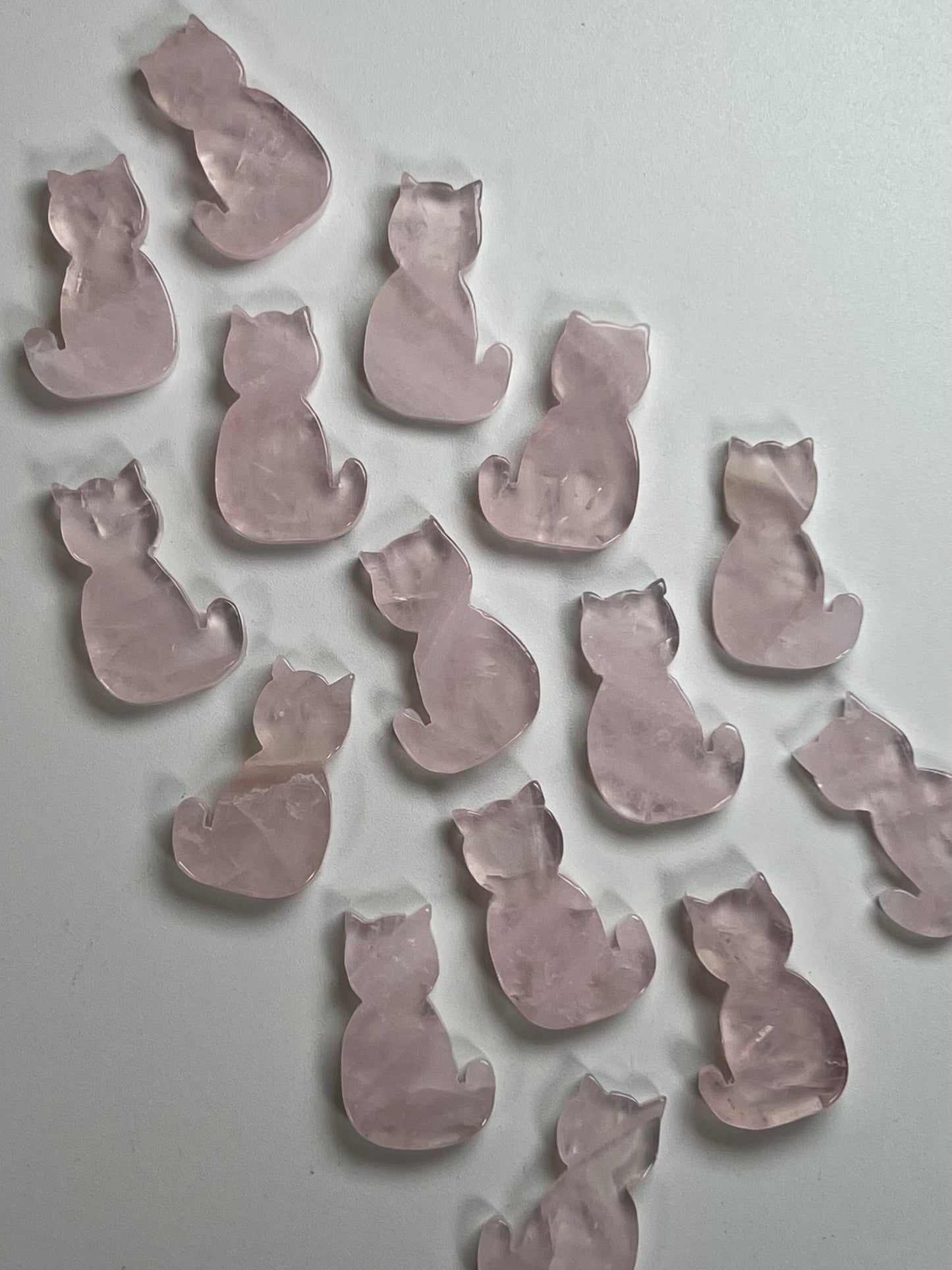 Rose Quartz Kitties