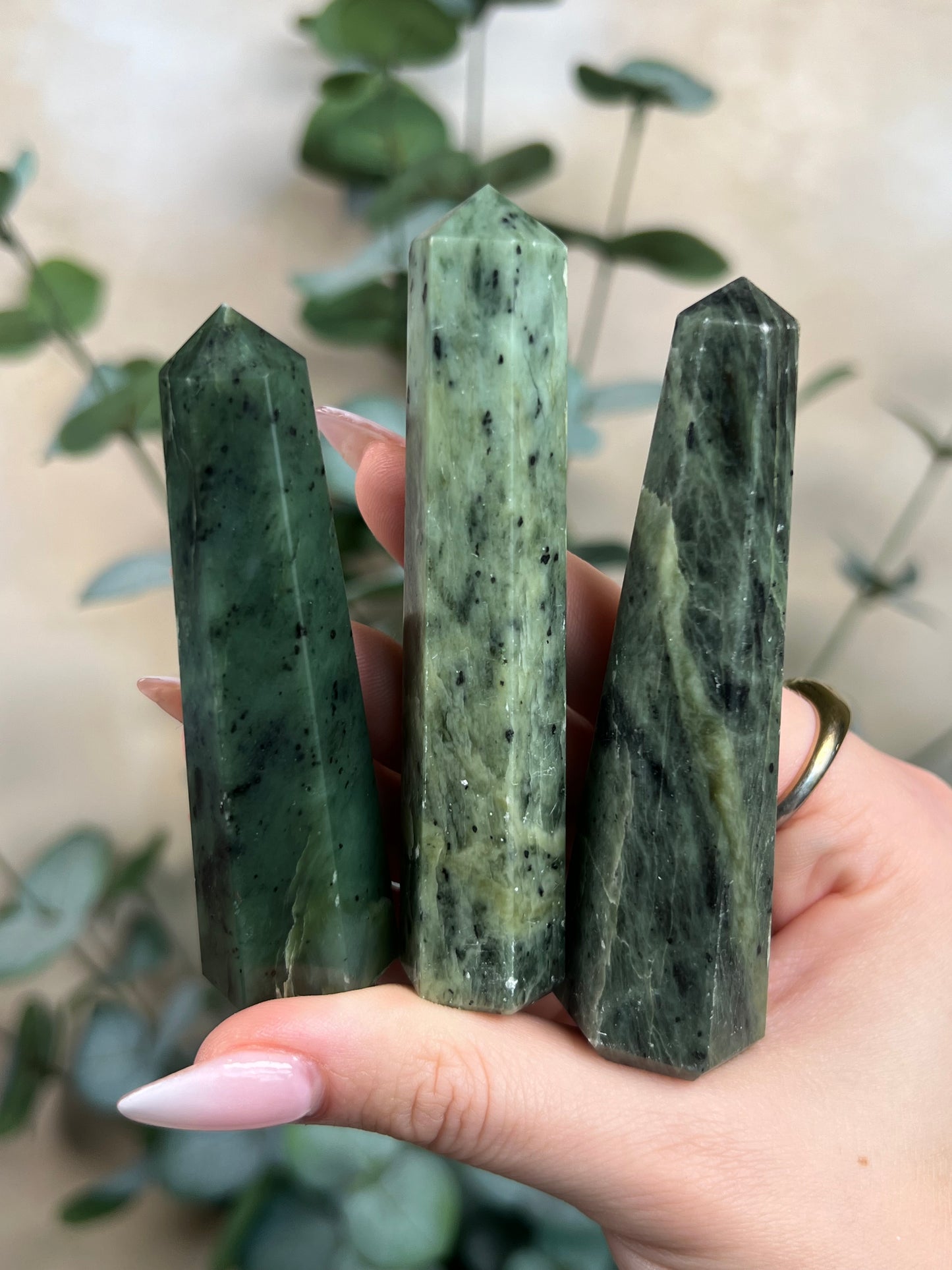 Nephrite Jade Towers, Canada (4 sizes)