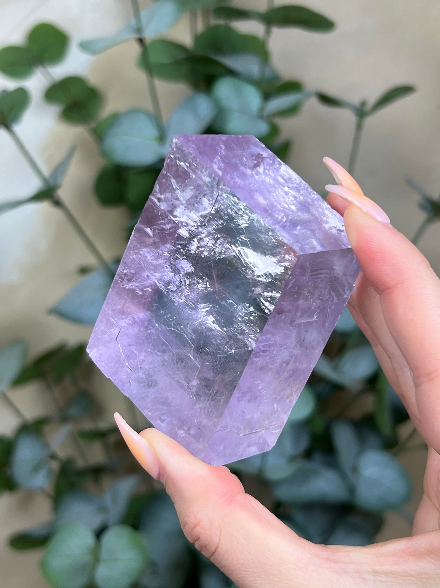 Purple Optical Calcite (123AA)