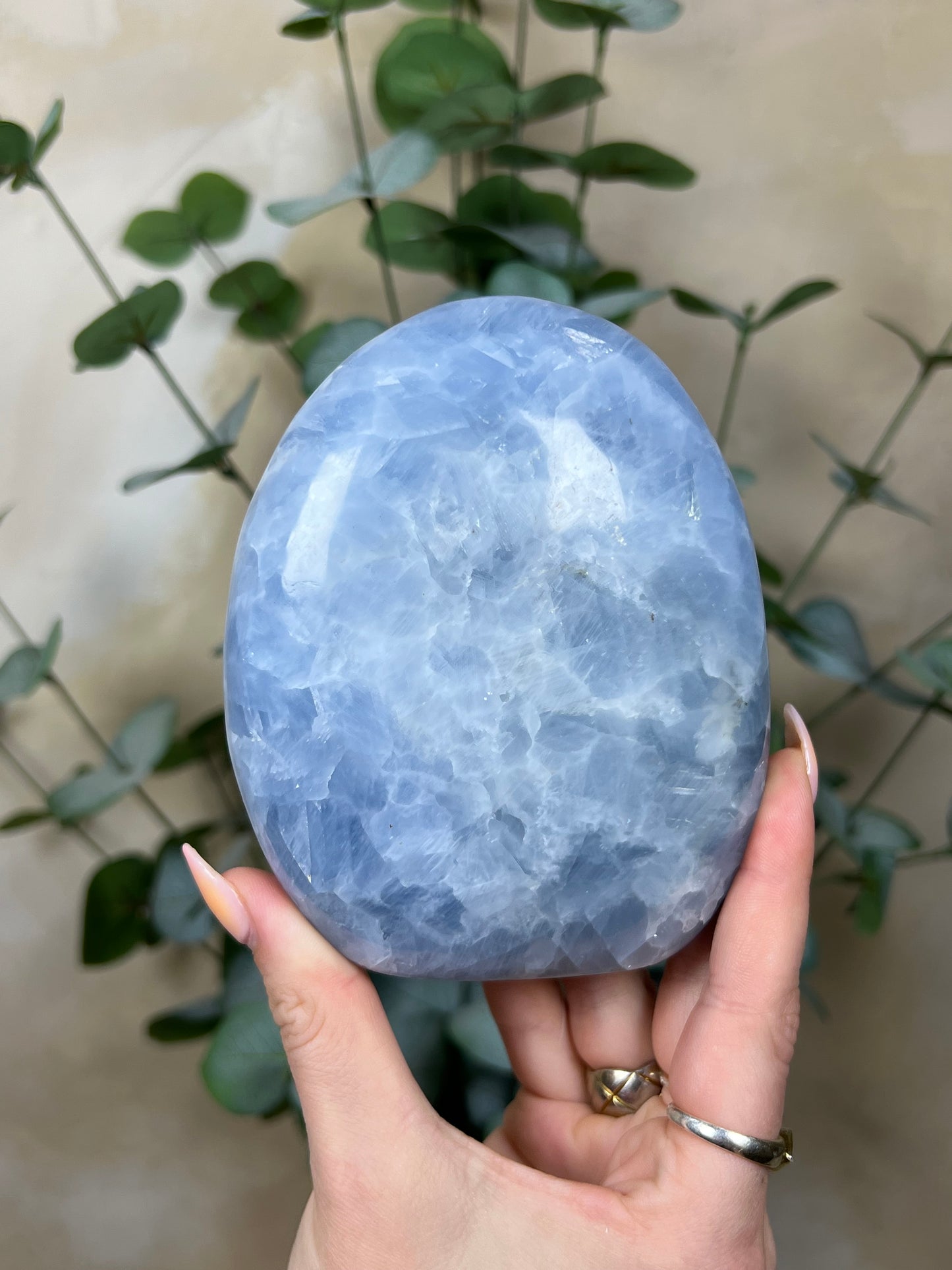 Blue Calcite Freeform (46AC)