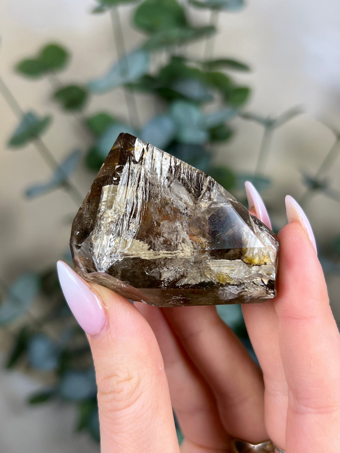 Skeletal Smoky Quartz Tower (28UD)