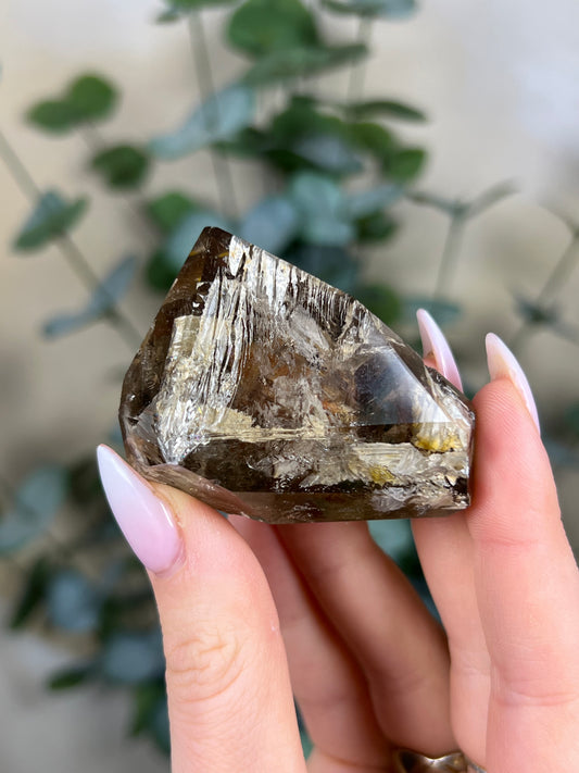 Skeletal Smoky Quartz Tower (28UD)