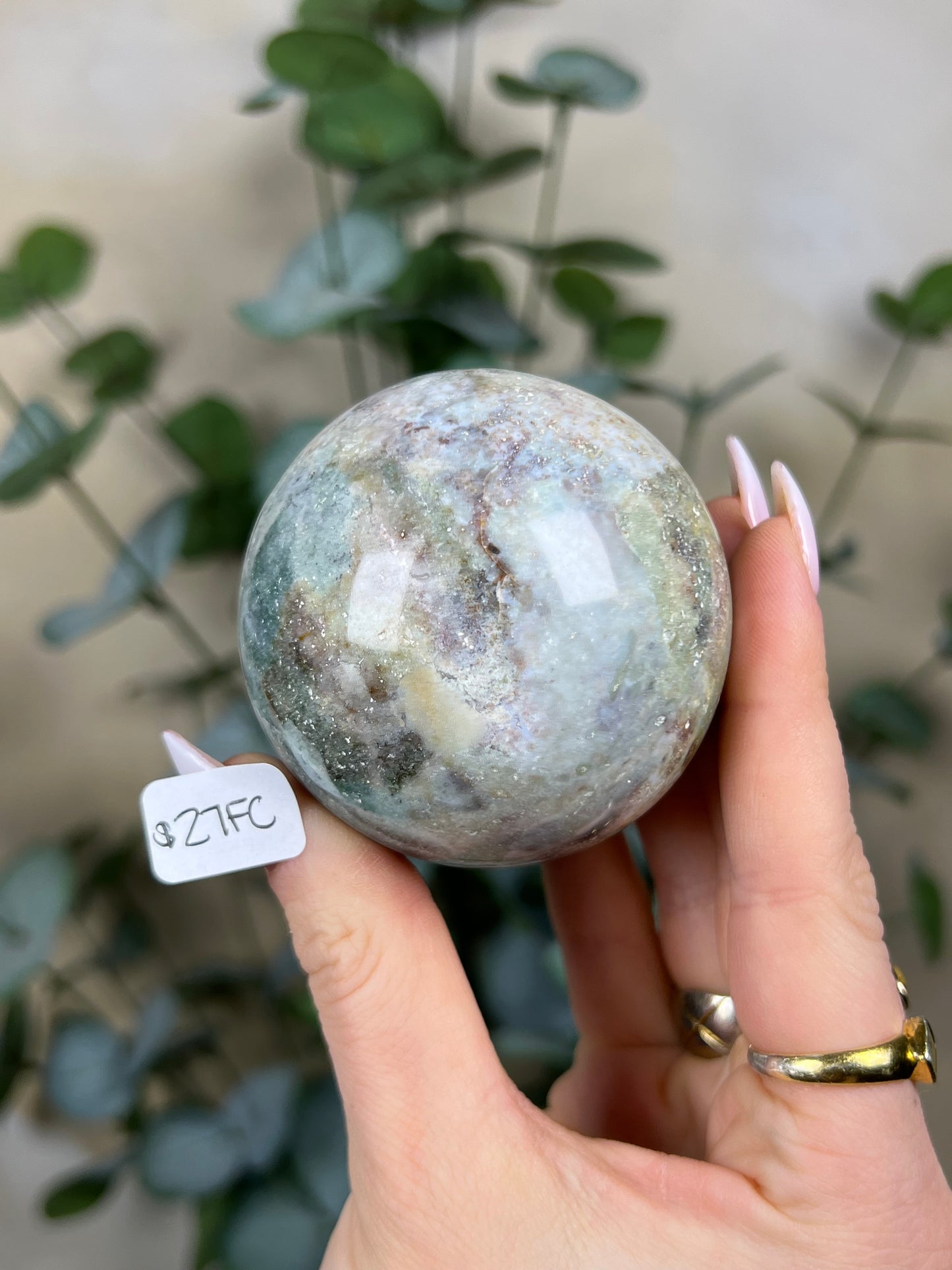 Sea Jasper Spheres (27FB, 27FC)