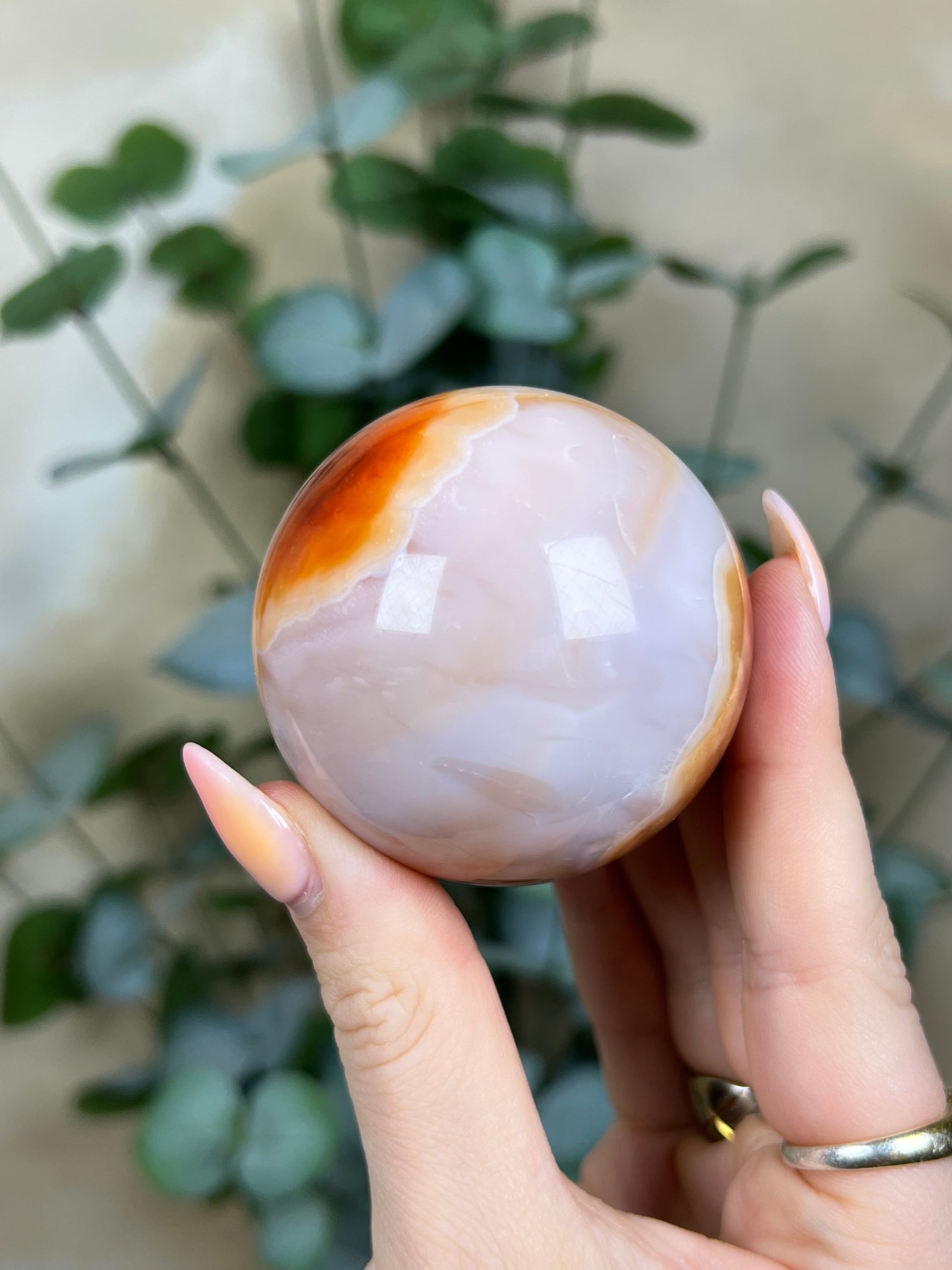 Carnelian Sphere, Brazilian (47AD)