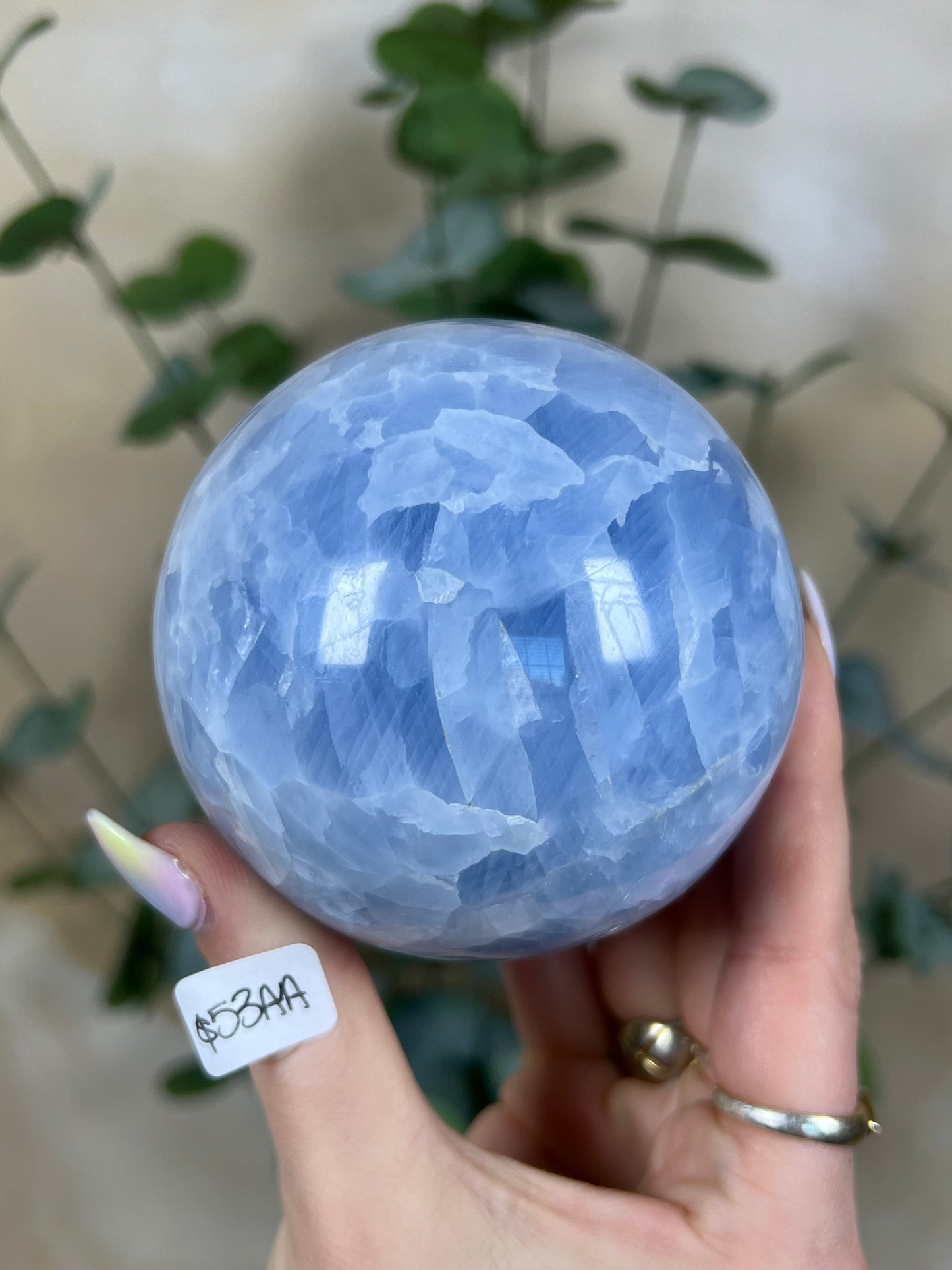 Blue Calcite Spheres (3 options)