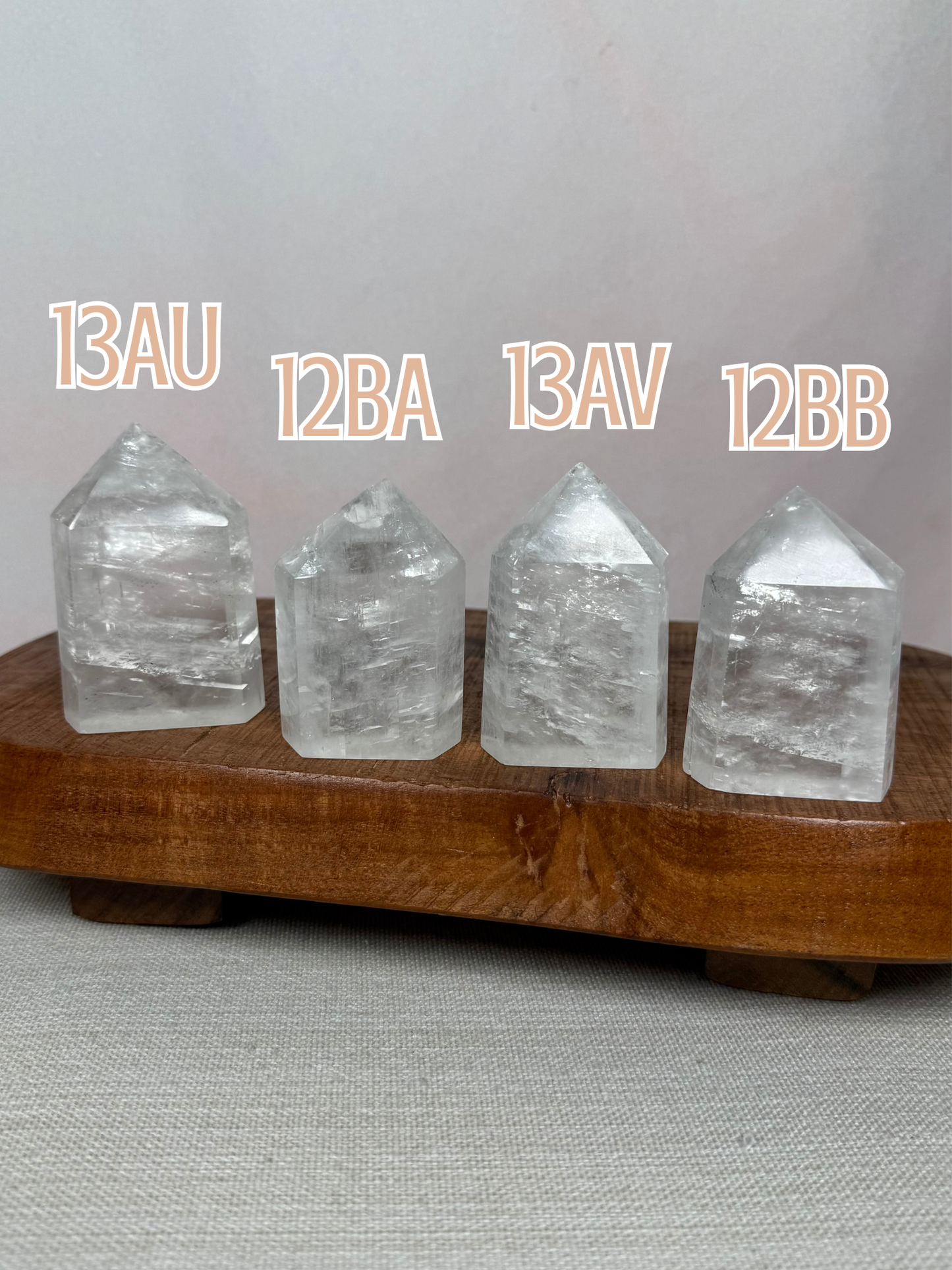 Optical Calcite Towers (12-13)