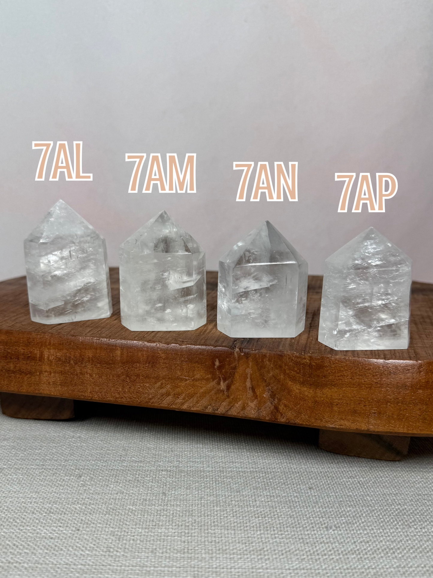 Optical Calcite Towers (7s)