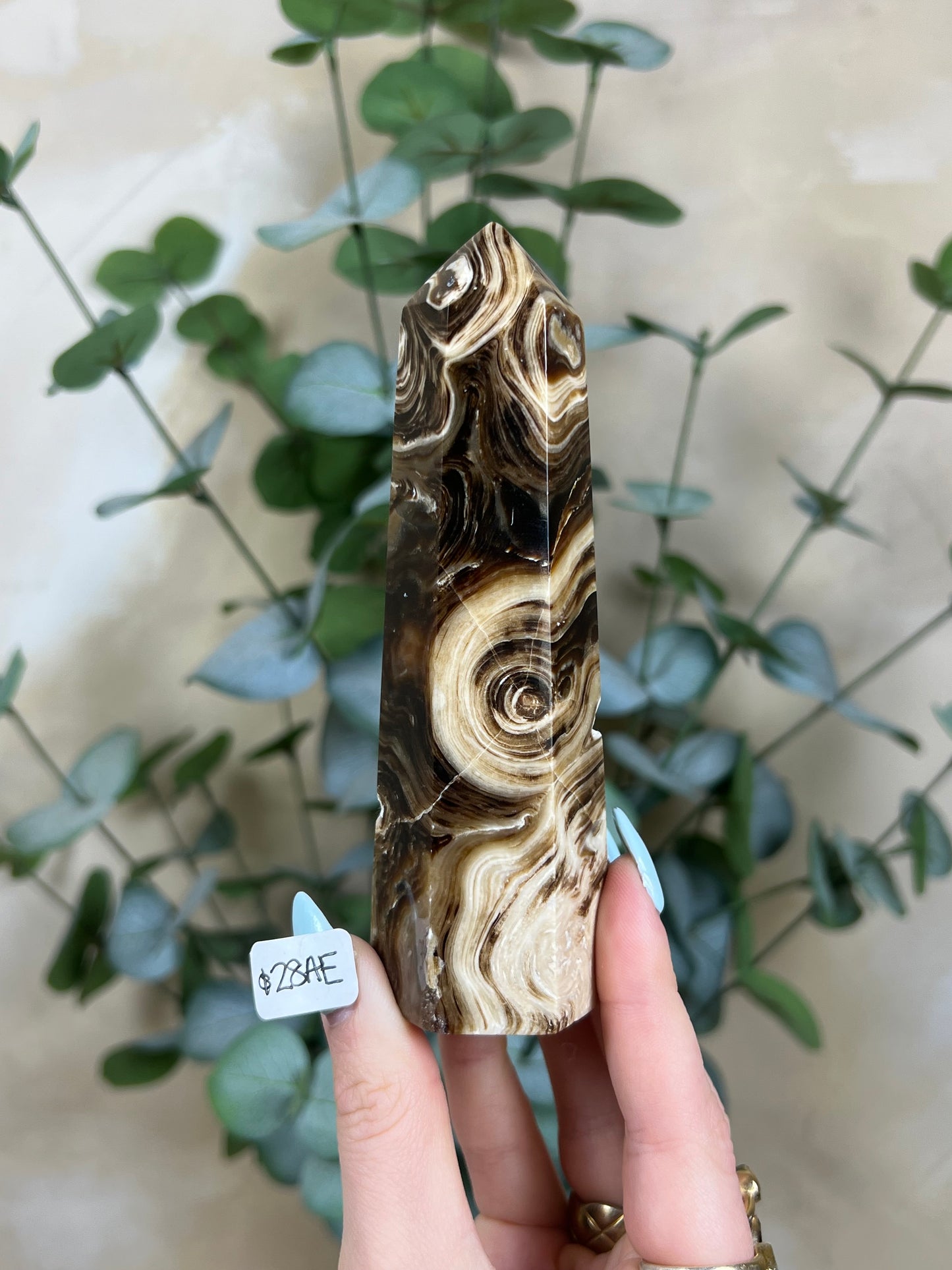 Chocolate Calcite Towers (3 options)
