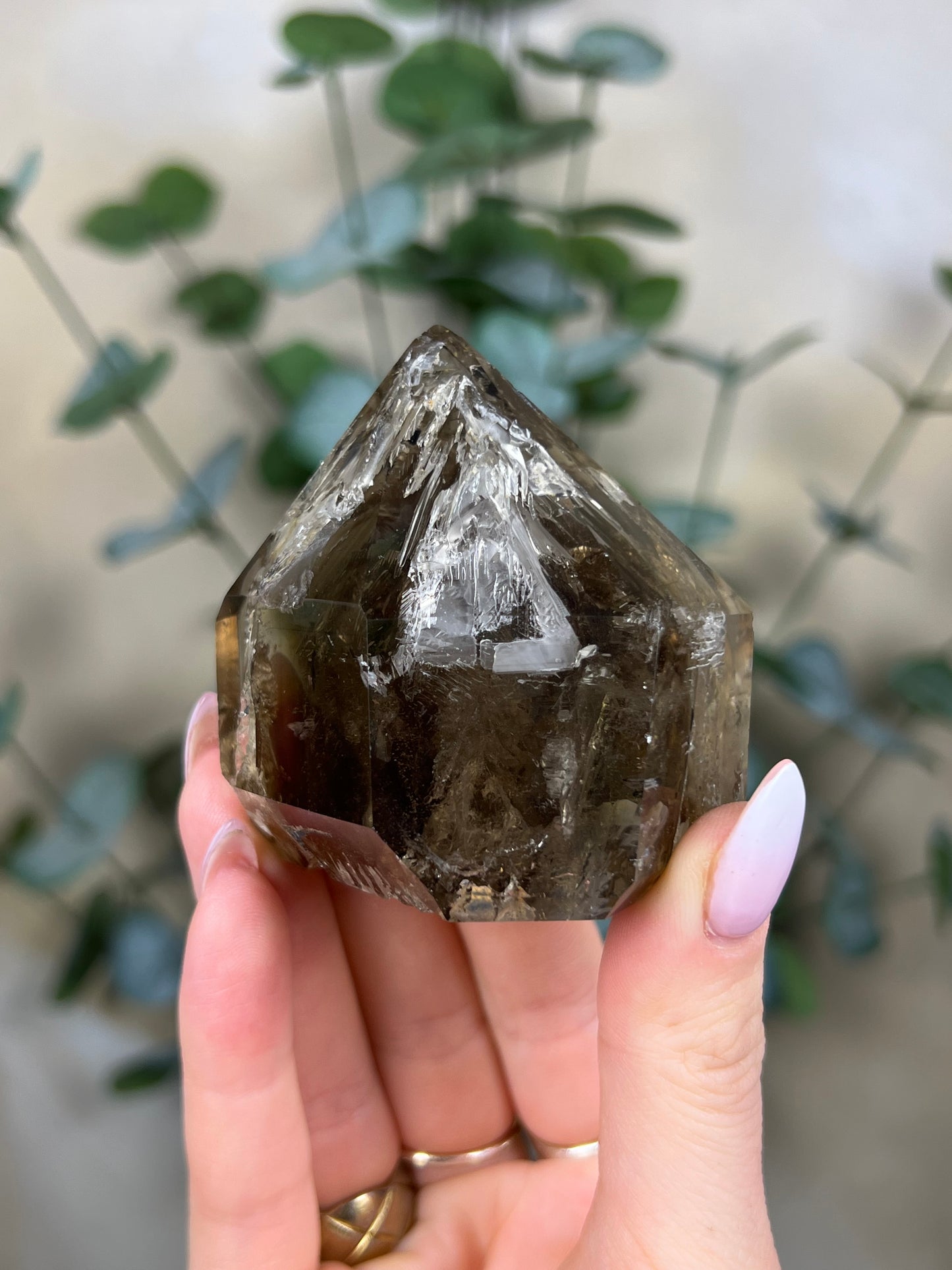 Skeletal Smoky Quartz Tower (70TD)