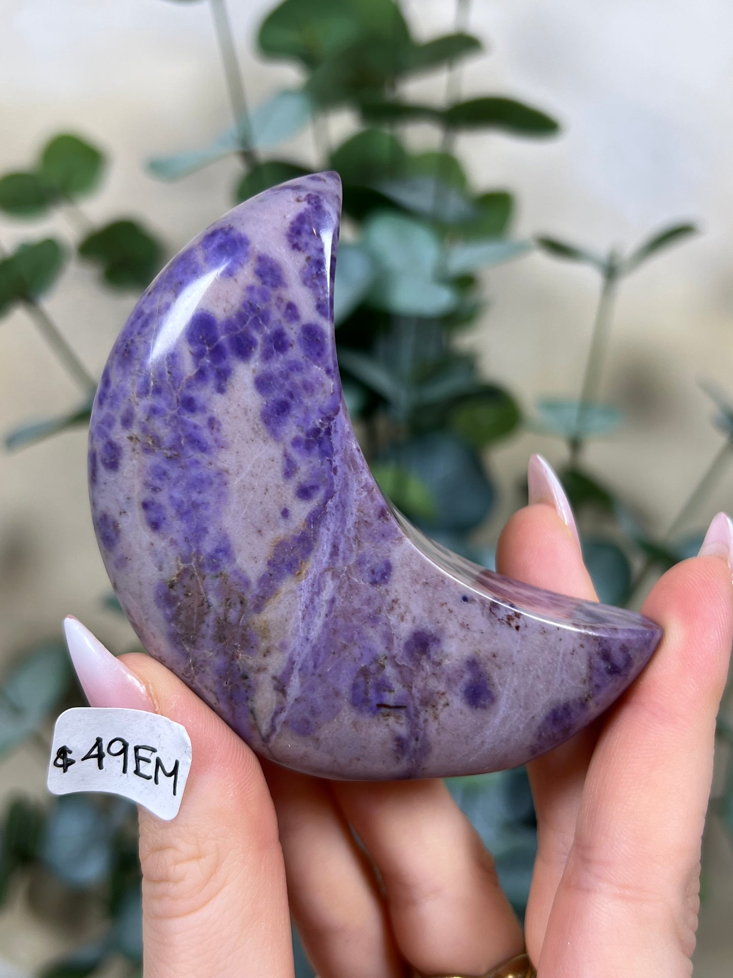 Lavender Jade Standing Moons (49EM, 49EN)